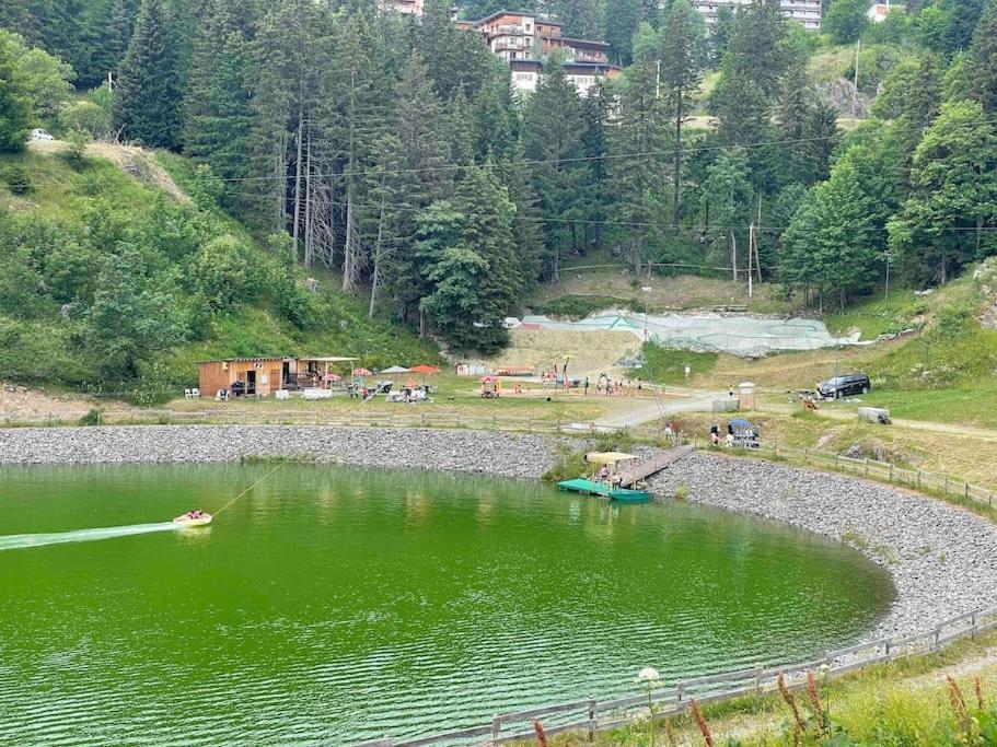 Studio Refait A Neuf Avec Balcon - Famille - Parking Couvert Chamrousse Exteriör bild